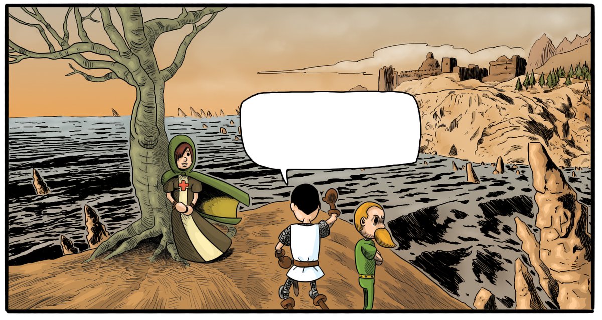 lavidaessouls's tweet photo. #DarkSouls2 Coloreando mi comic. https://t.co/iO0Qsk5xWy