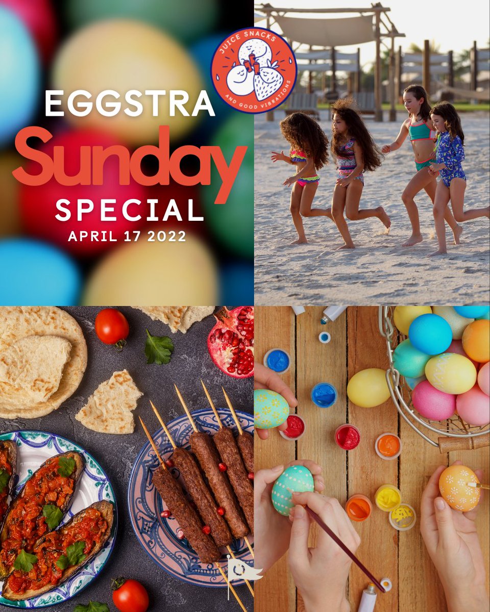 ألقي نظرة على Eggstra Sunday يوم 17 أبريل في باب النجوم الحديريات!
#Easter #easterSunday #babalnojoum #AbuDhabi #InAbuDhabi #Hudayriyatisland #UAE #modonproperties