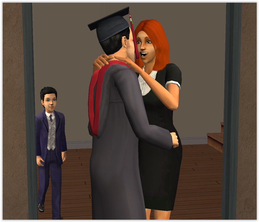 laurendoessims's tweet photo. Harley and Katherine reunited once again! They can't wait to rent their first place together 🥰 #thesims #thesims2 #sims #sims2 #pleasantview #storytelling #gameplay #rotationplay https://t.co/oiHlmScEAi