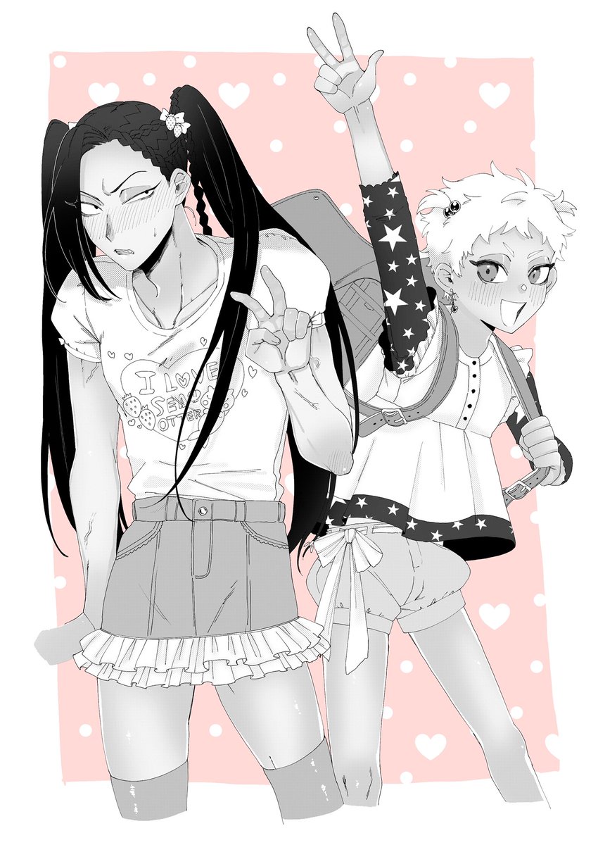 最近のジャミカリ🐍🦦まとめ※女児服:女装/肌色/諸々 