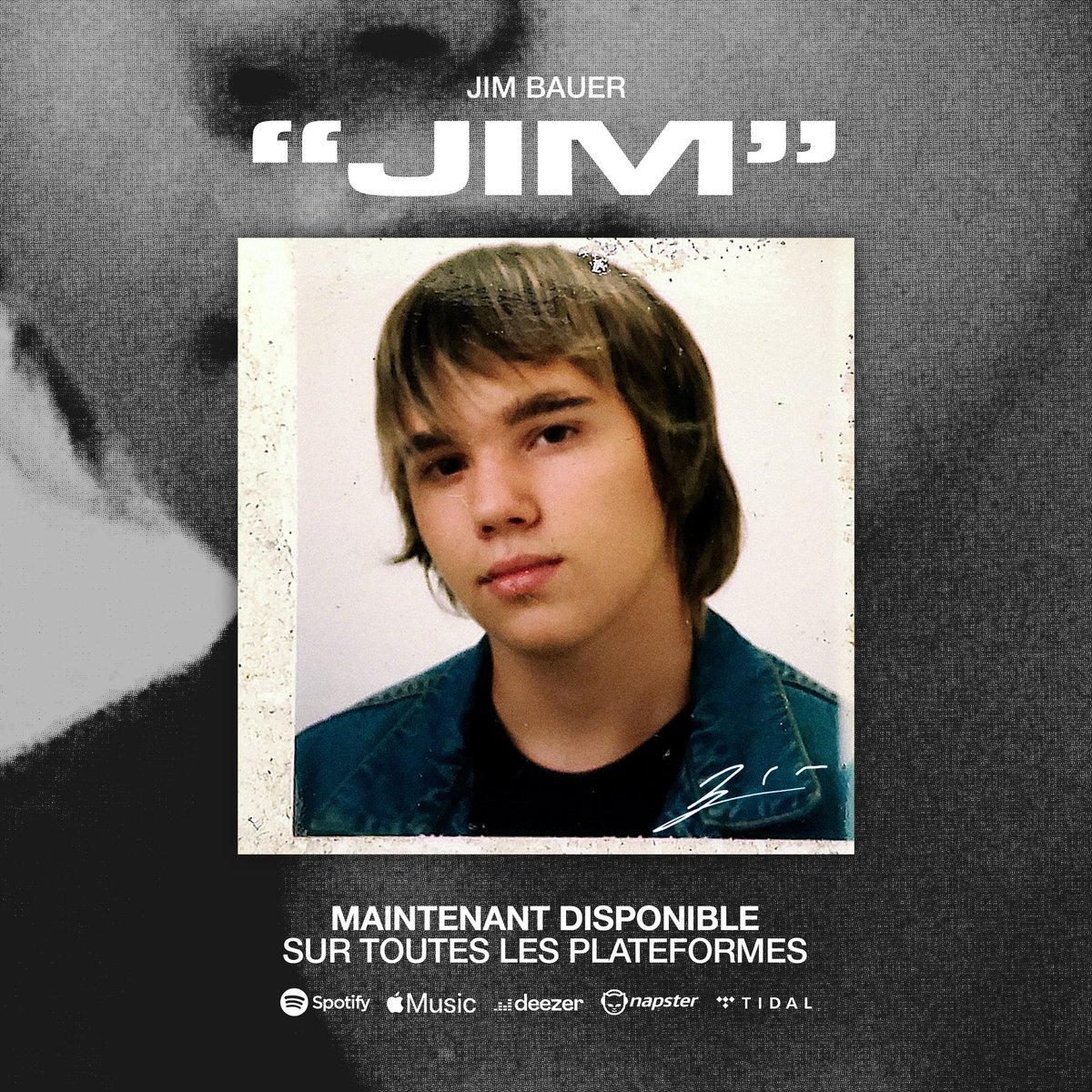 Mon premier Album « Jim » disponible sur toutes les plateformes ! #album #release #jim #music