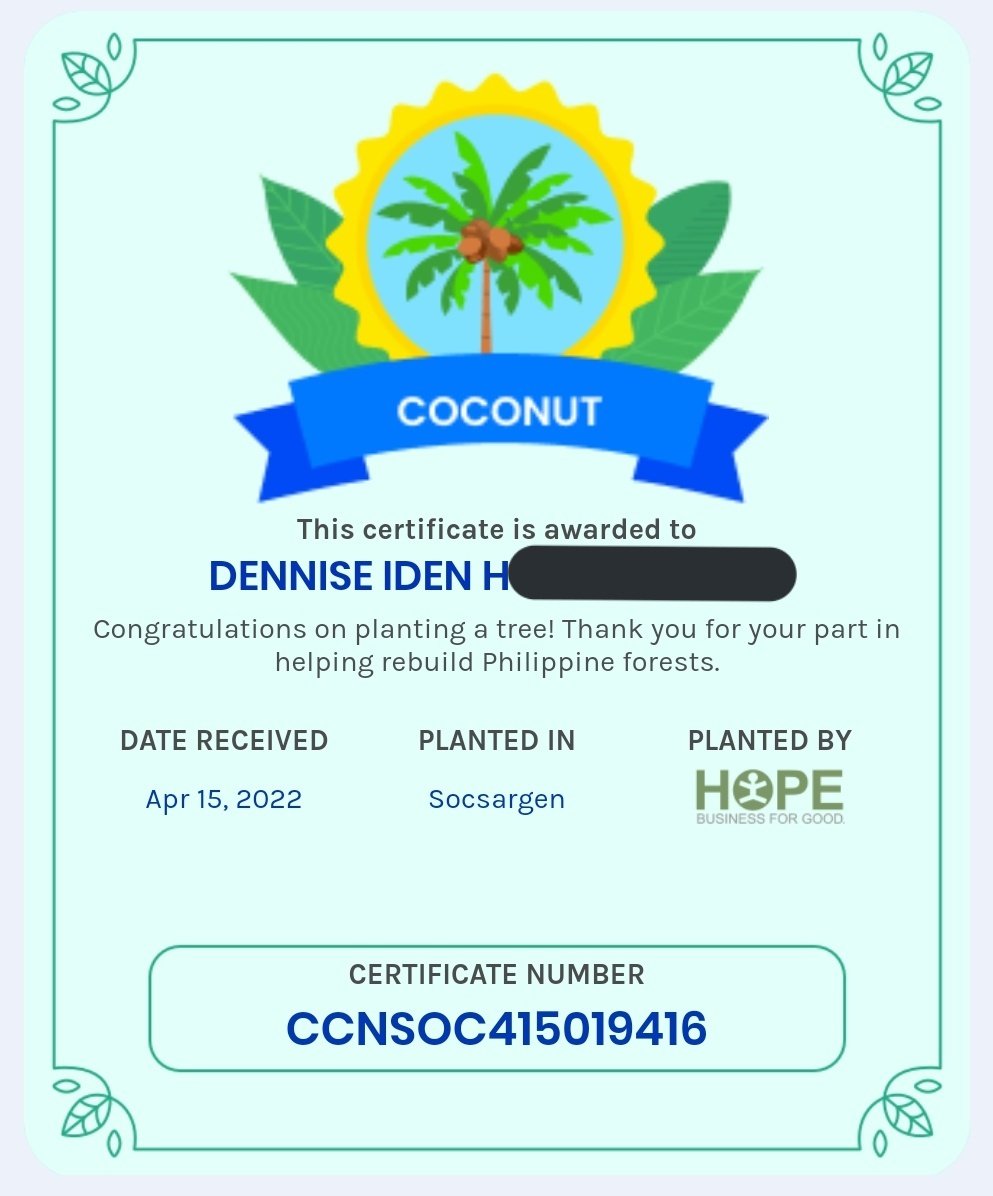 _millicentdei's tweet photo. planted my first tree using gforest!🫶🏻

#LendAHelpINKHand 
#LetTheEarthBreath https://t.co/j4mJy17GfZ