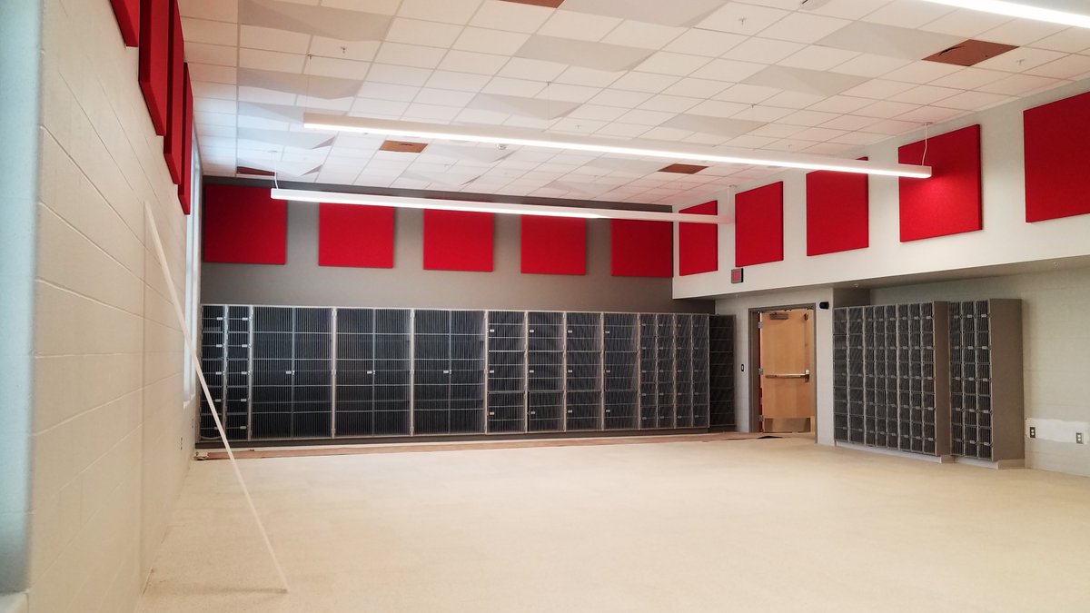 BSHM_Architects's tweet photo. The band room @ Firelands High School is one of the many spaces taking shape in the new 106,000 sf building as we excitedly move closer to the August ribbon cutting ✂️ https://t.co/AaQNnQBUps