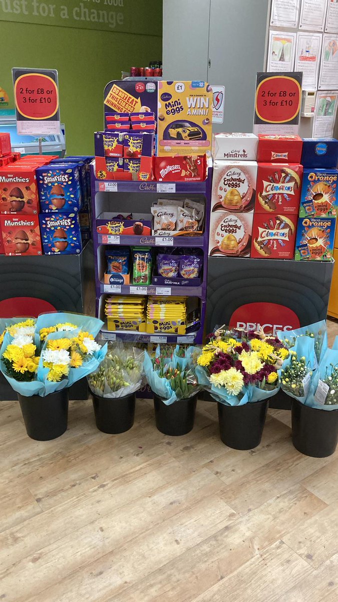 Alasdair011's tweet photo. Get all your Easter treats in #Dingwall coop 🐰 So head down and see!!!
@ElaineS13394392 @DSimps0104 @NO0162319863 https://t.co/nuN42mhZrz