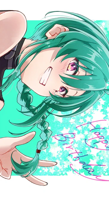 緑さんお誕生日おめでとうございます(`・ω・')
これからも素敵な歌を聴けること楽しみにしています🐼
#緑仙はやく見ろ #緑仙の誕生日 