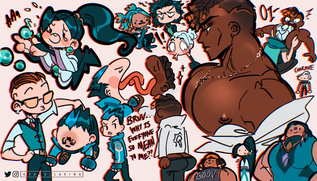 silly stuff 👍🏻 + Phoenix being a cake
#VALORANT #ValorantArt #phoenix #sage #chamber #yoru #yomber #yorunix