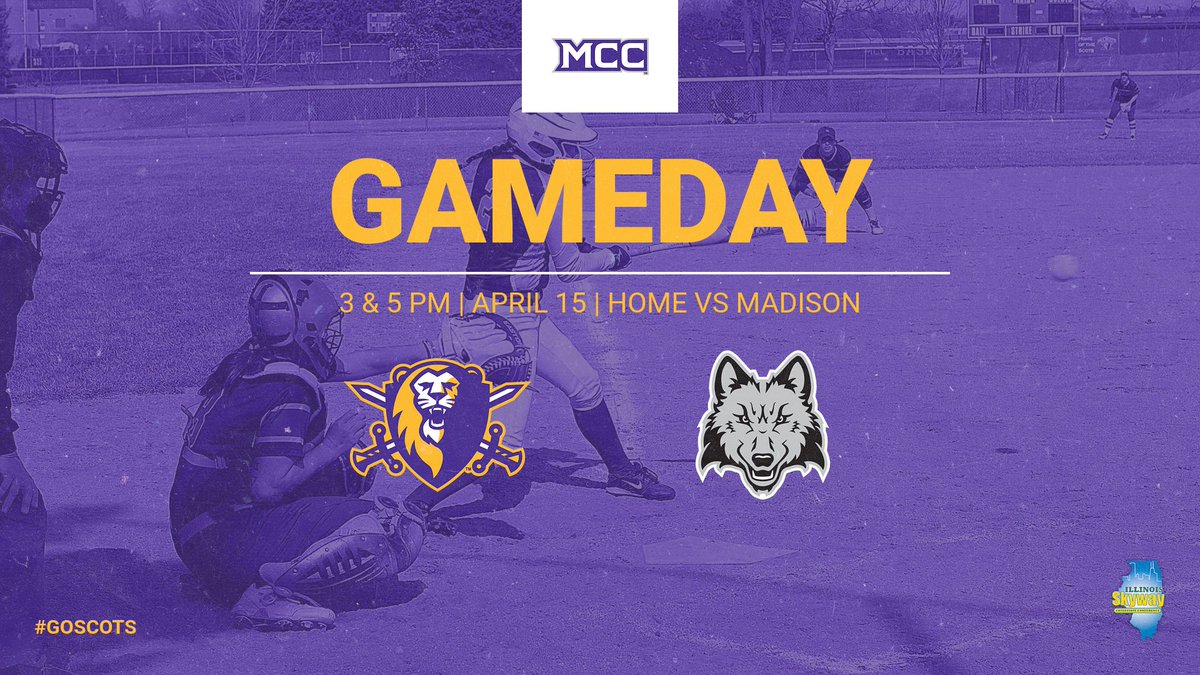 MCCScots's tweet photo. Softball is back in action today with a clash against Madison College!
#GoScots #ScotsSoftball https://t.co/496lF8v2vu