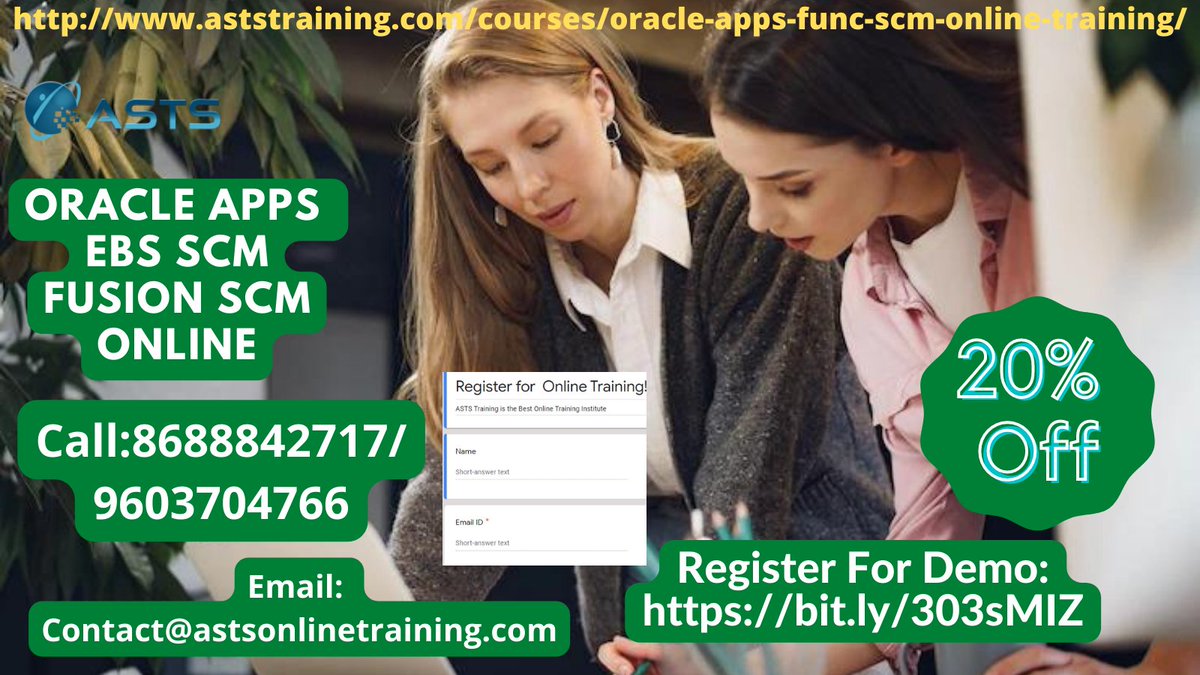 AstsTraining's tweet image. 𝐑𝐞𝐠𝐢𝐬𝐭𝐞𝐫 𝐅𝐨𝐫 𝗢𝗿𝗮𝗰𝗹𝗲 𝗔𝗽𝗽𝘀 𝗘𝗯𝘀 𝗦𝗖𝗠 &amp;amp; 𝗙𝘂𝘀𝗶𝗼𝗻 𝗦𝗖𝗠 𝗧𝗿𝗮𝗶𝗻𝗶𝗻𝗴: bit.ly/303sMIZ
𝗖𝗼𝘂𝗿𝘀𝗲 𝗖𝗼𝗻𝘁𝗲𝗻𝘁 :aststraining.com/oracle-apps-fu…
#OracleApps #ebsscmonlinetraining #fusionscmonlinetraining #oracleappsscm #aststraining #training