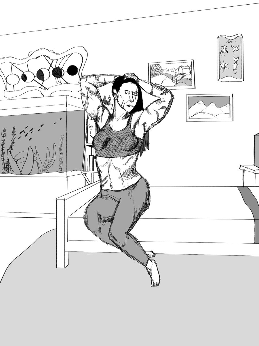 CyannSentry's tweet photo. My oc Bea in her room https://t.co/T7ls0qzhqt