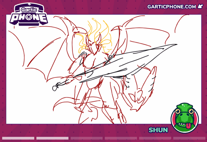 今夜のGarticPhone② 