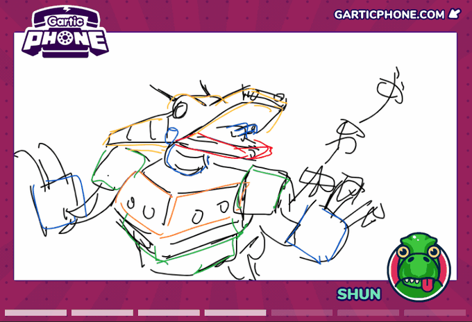 今夜のGarticPhone③ 