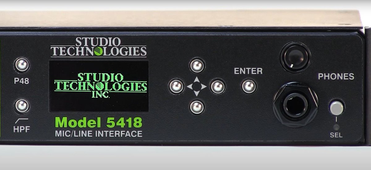 StudioTechInc's tweet photo. **IN STOCK NOW**
The Model 5418 Mic/Line Interface provides a simple yet high-performance means of interfacing analog signals with applications that utilize Dante® audio-over-Ethernet media networking technology.
#studiotech #model5418 #micline #DanteSpokenHere https://t.co/klIcgYEf9Y