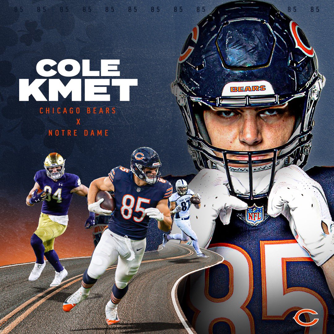 ChicagoBears's tweet photo. From South Bend to Soldier Field. https://t.co/YyH3To1ODa