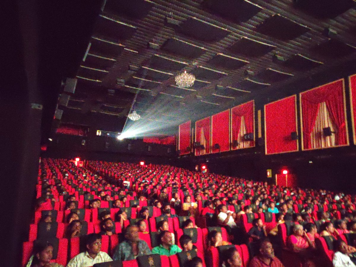 RamCinemas's tweet image. #BeastInRamCinemas flooded with full of Families !!
Nothing Can Stop #Thalapathy &apos;s Box-office rage 🔥
#Beast Blockbuster Hit 💥