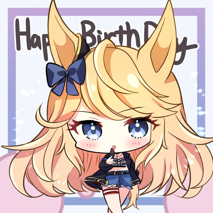 シチーさん誕生日おめでとうございます💄✨
#ウマ娘 #ゴールドシチー #ゴールドシチー生誕祭2022 