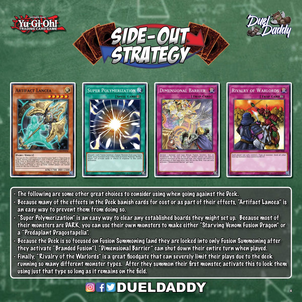 The never ending week of posts on the new Albaz deck continue, but this  time I'm showing you guys some options on how to play against the deck in  my latest #sideoutstrategy!