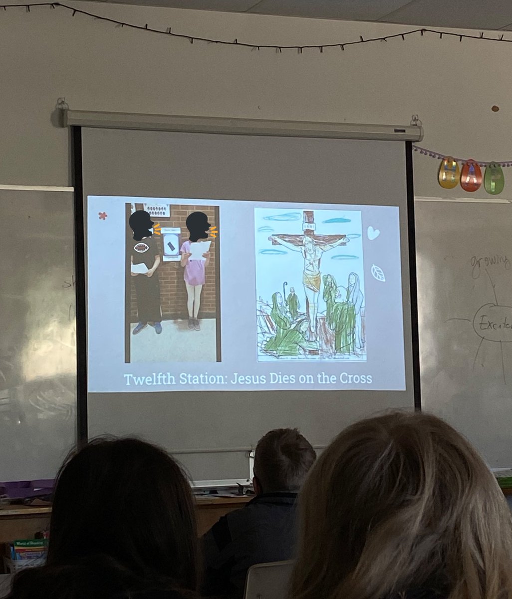 Stations of the cross at <a href="/sacredheartcsw/">Sacred Heart Wingham</a> yesterday. Coming together through liturgy to remember and pray #community #goodfriday <a href="/HPCDSB/">Huron-Perth CDSB</a>