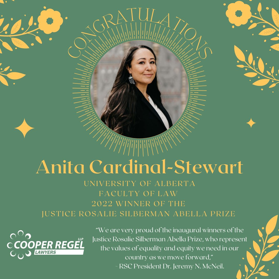 Cooper_Regel's tweet photo. Nehiyaw ➡️Super Mom/wife/Kokum/Friend ➡️#RSC Prize Recipient ➡️ Paralegal ➡️ Law School Grad ➡️ Future Articling Student and Lawyer🌟 @UAlberta @UAlbertaLaw #CooperRegel
LINK: https://t.co/EfAE3nLYC3 https://t.co/zjzQ4jkbcH