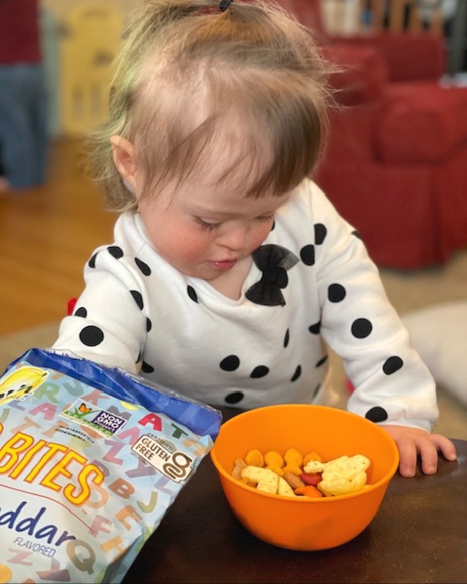 GHSnacks's tweet image. Learning is more fun with ABC Bites! Comment below if you’ve tried them👇

#abc #learningletters #whitecheddar #positvelysnackable