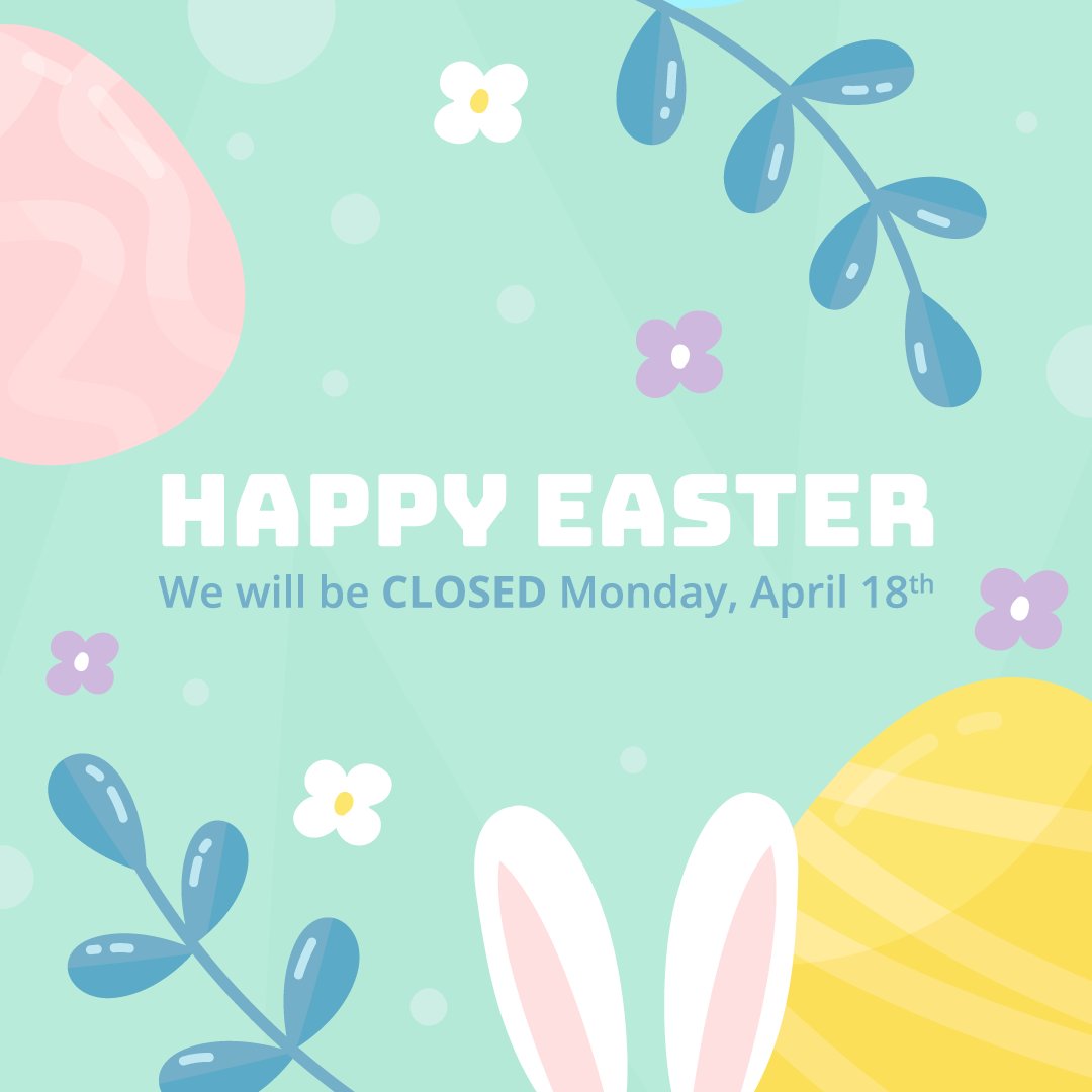 GaugeDigital's tweet photo. Hoppy Easter! Hope you have an egg-cellent weekend!! 🐰 🐣 https://t.co/SvcOhmGNkO