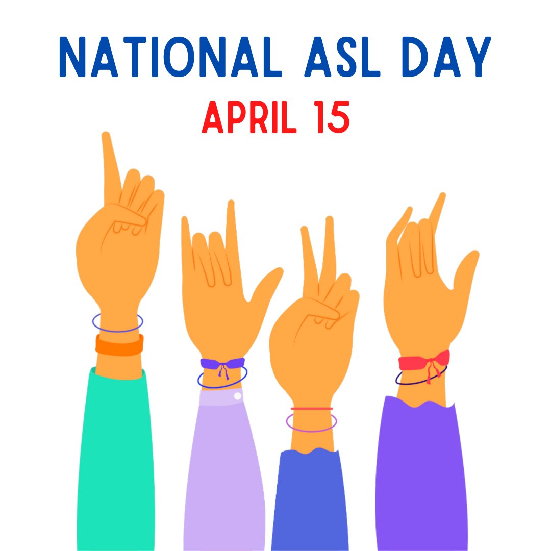 mcplib's tweet photo. Today is National ASL Day!
American Sign Language traces its origins back to the American School for the Deaf in Hartford, CT, which was founded on April 15, 1817.
Visit https://t.co/30aQNKk5pF to see some of the related titles in our collection! https://t.co/KysIdsnDvj