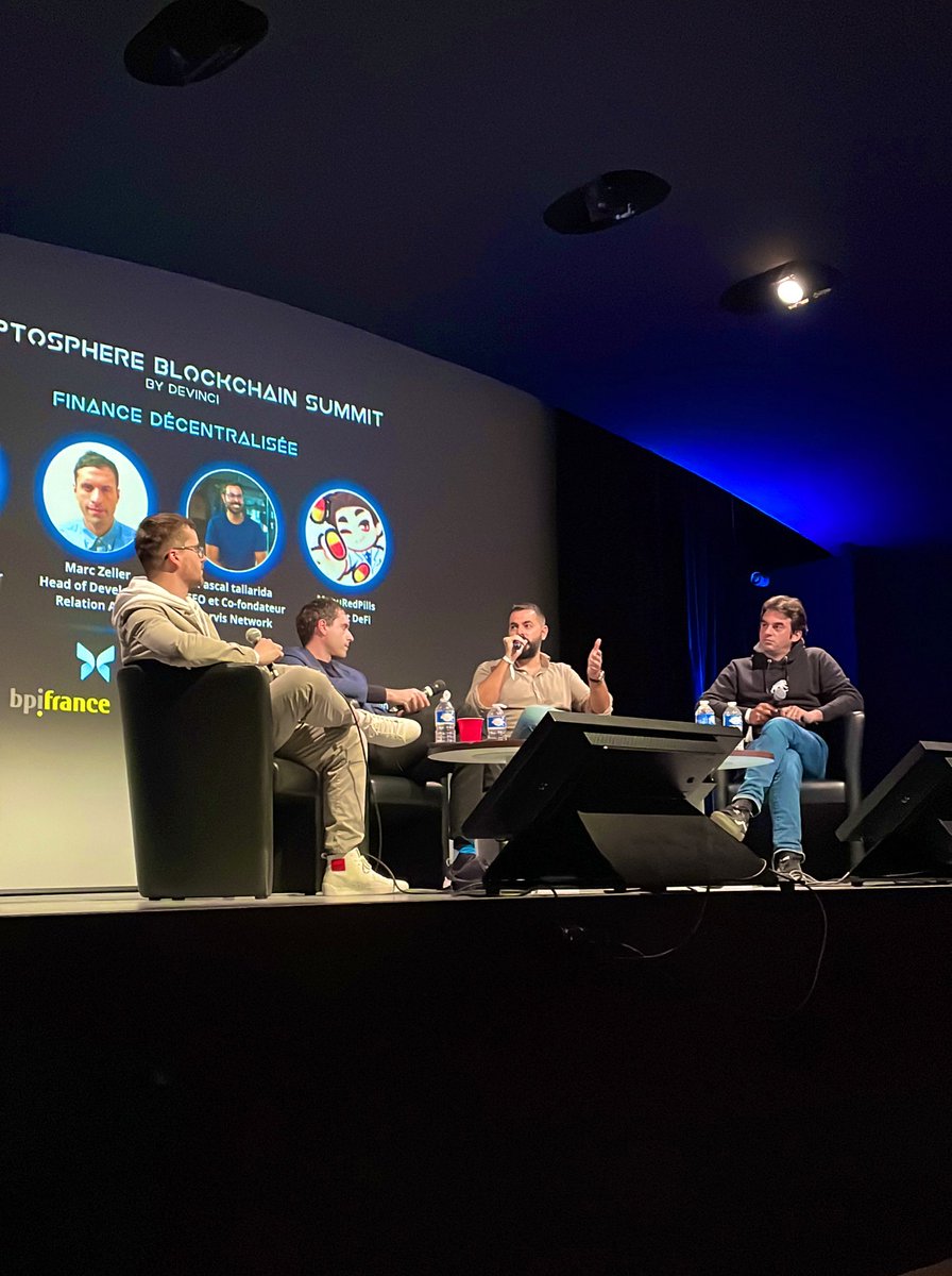Hazelstar_'s tweet photo. A little tour in the #DeFi multiverse at  the #KryptosphereBlockchainSummit https://t.co/PZXyuzkXLU