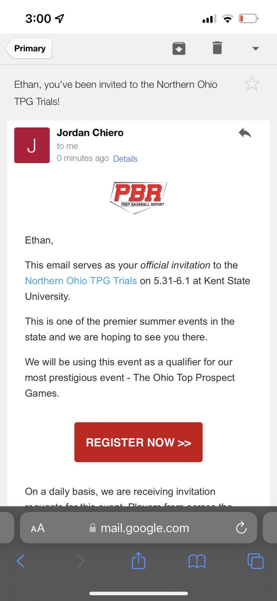 erod_rodriguez3's tweet photo. Excited to receive an invite to the Northern Ohio TPG Trials. Thank you @Coach_Chiero and @PBROhioScout for the opportunity! #uncommitted
@GradersHunter #BeGrader https://t.co/yLTuZeDPAw