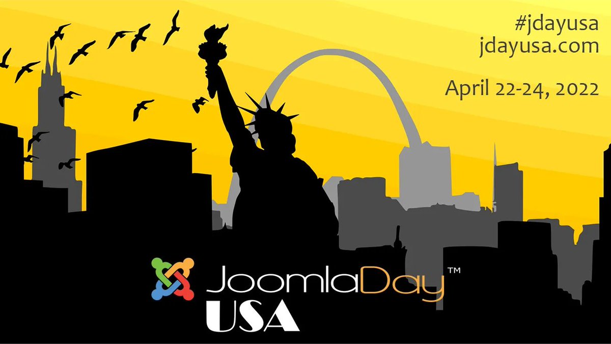 weeblr's tweet photo. JoomlaDay USA 2022 is online April 22-24 and we'll be speaking about What it takes to do Joomla SEO in 2022!
Want to attend? we give away 5 tickets. DM or email us (contact at weeblr dot com), we'll have a draw on monday
@joomladayusa #SEO #4SEO #joomla #joomlaevent #jdayusa https://t.co/jAa42gAiMM