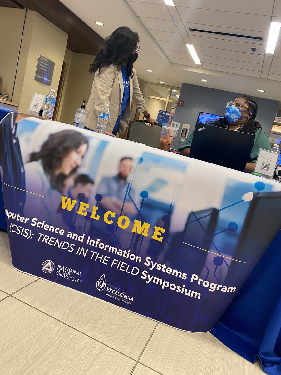 AurelioOnCampus's tweet photo. Happening Now: 5th annual #CSIS annual symposium sponsored by Centro de Excelencia at @NationalLouisU with participation from @NLU_Wheeling and guests from @mortoncollege! This event is hybrid, in-person and remote. #STEM #DiversityInSTEM #Latinx #LatinxSTEM https://t.co/Yj55hnJjlL