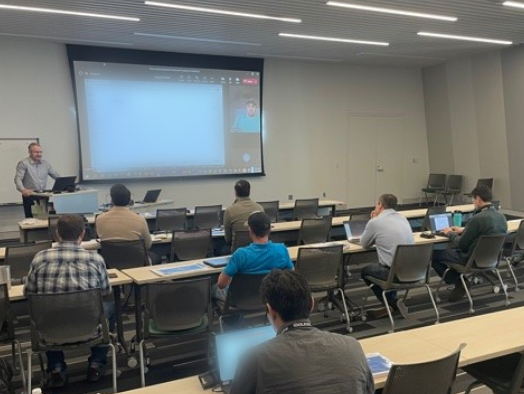 INS_Networking's tweet photo. INS teammates, Mark Allen and Walter Brumbalow presented an onsite training class for a longtime customer this week. Plus, there was a virtual drop-in from Colin Haas, good food and good networking. 

#networking #training #customerservice #industrialnetworking #industrialiot https://t.co/uzBPNPTj8F