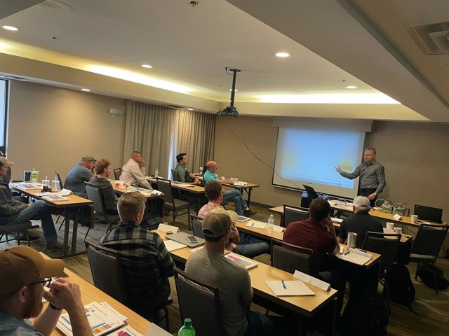 INS_Networking's tweet photo. INS teammates, Mark Allen and Walter Brumbalow presented an onsite training class for a longtime customer this week. Plus, there was a virtual drop-in from Colin Haas, good food and good networking. 

#networking #training #customerservice #industrialnetworking #industrialiot https://t.co/uzBPNPTj8F