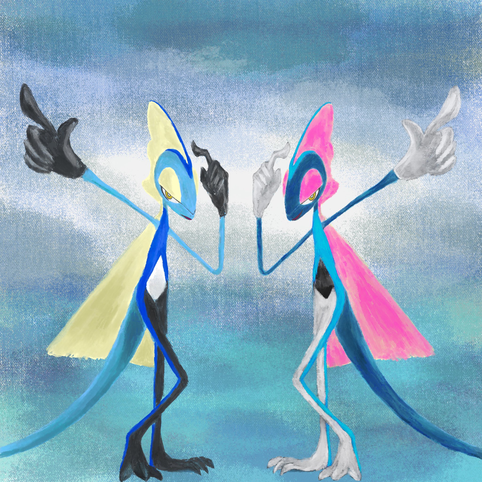 ようきバード ねらいうち ポケモンイラスト ポケモン版深夜の真剣お絵描き60分一本勝負 T Co Jeinv1ya Twitter