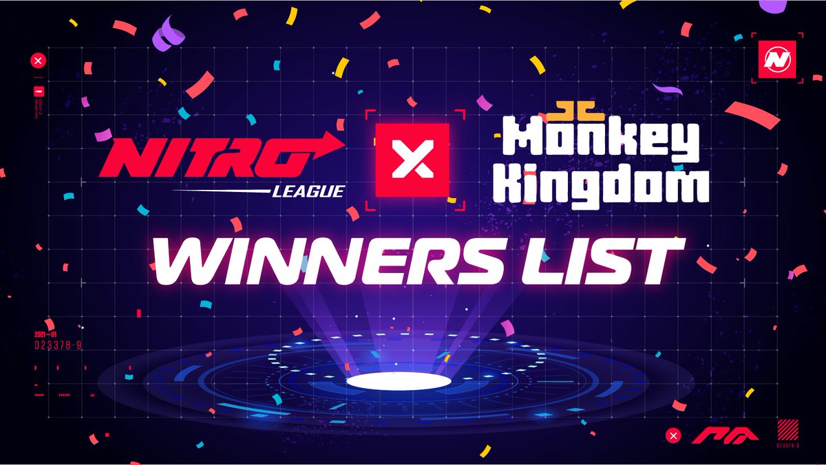 nitroleaguegame's tweet photo. Congratulations to the #NitroRacers who made it on the @MonkeyKingdom_ #Whitelist 🥳

How excited on a scale of 1-10 are you to get your hands on those #NFT's?

Check your names on the list below: ⬇️
https://t.co/PJaito8yoL https://t.co/2MmqdDROUG