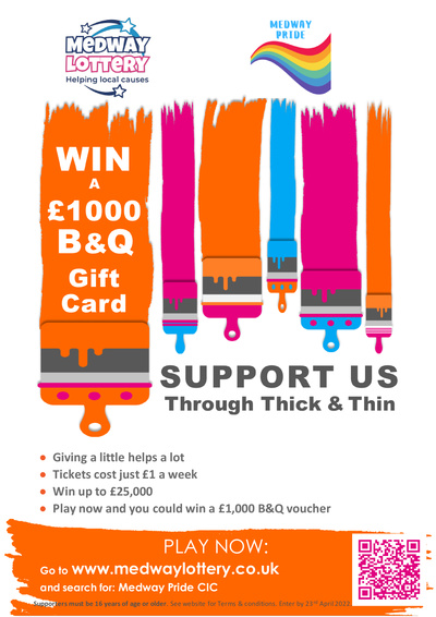 hilarycooke14's tweet photo. Help boost our fundraising - Giving a little helps a lot - support the lottery and you could win a £1,000 B https://t.co/f3YBBGeiUB #MedwayLottery via @MedwayLottery https://t.co/1pW5AhWbWa