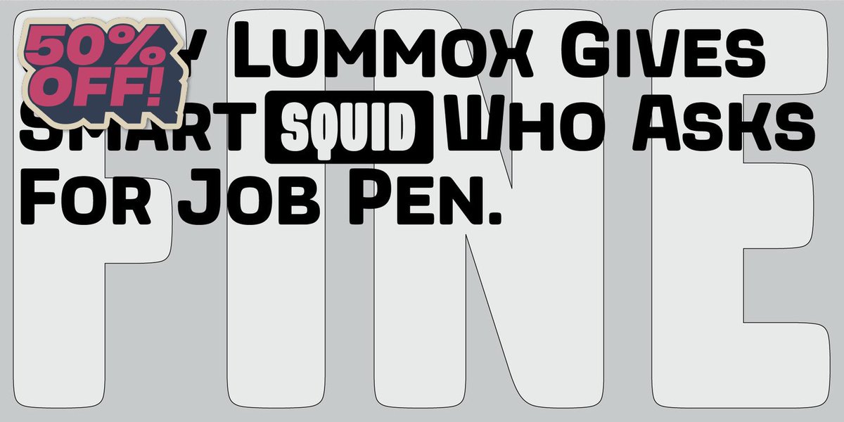 MyFonts's tweet image. Czech #designer John Galt-Fansy (can that possibly be his actual name? We may never know) brings a 50% #VariableSale discount to his all-caps, round-edged display #sans Chortler. This one is a lot of fun to play around with, mixing widths and cap height: ow.ly/Vnaz30sgZSB