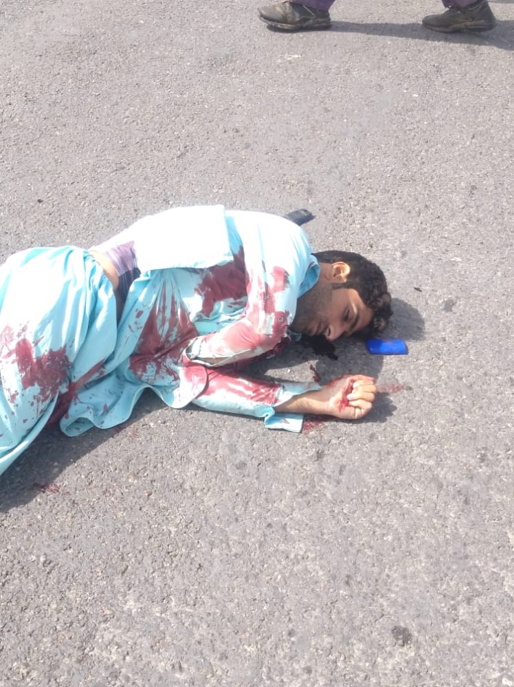 He asked, Why his colleague was killed?  then he was dealt same in response. 
 #NokandiBalochistan 
#StopBalochGenocide