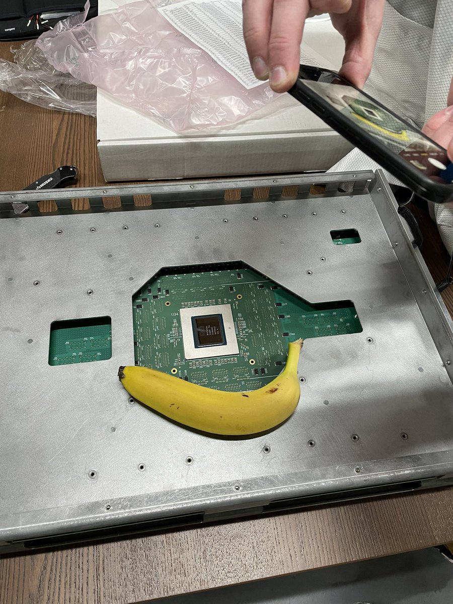 SyntheticGate's tweet photo. @bcantrill @ahl @random_enginerd @AaronHartwig1 @arjenroodselaar This board is so big we needed a scale reference: https://t.co/NaJF1mznSe