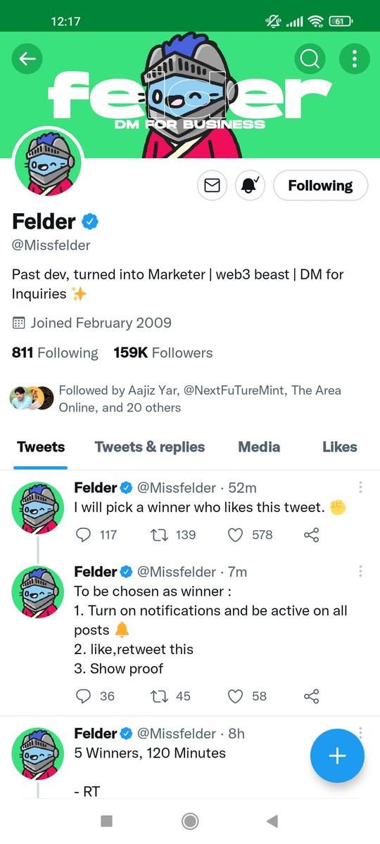 CryptoLearnolo's tweet photo. @Missfelder https://t.co/fWIuUQx9Ju