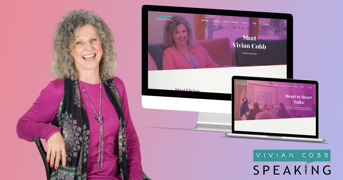 We are happy to announce the release of Vivian Cobb's new website! 

It’s been a blast working with Vivian and we can’t wait to see her speak at more events!

Check out her site at viviancobbspeaking.com
#viviancobbspeaking #website #marketingagency #creativeagency #wichita