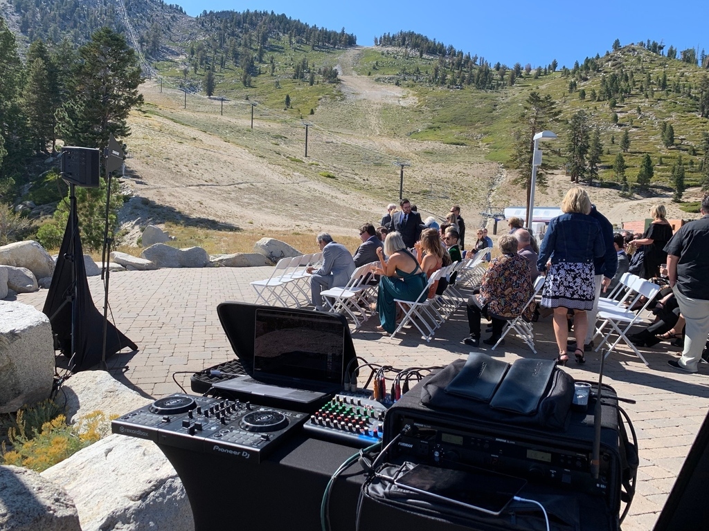 djbrock_steele's tweet photo. We love providing music for outdoor weddings, as how could you not enjoy the bright blue sky and the gorgeous sun beaming down on you 💕?

We would be pleased to entertain 🎉 your big day: https://t.co/4rlzyALbqd

#outdoorweddings #djsteele #djbrock #tahoeweddings https://t.co/b25Qwx2qOe