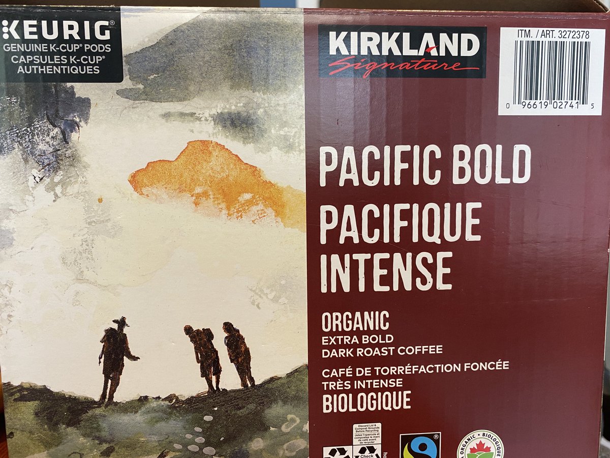 Looking at the packaging from my ⁦<a href="/costcocanada/">Costco Canada</a>⁩ Kirkland purchase - anyone else think the watercolour painting on the box looks like a scene from the ⁦⁦<a href="/TheWalkingDead/">The Walking Dead</a>⁩ ?