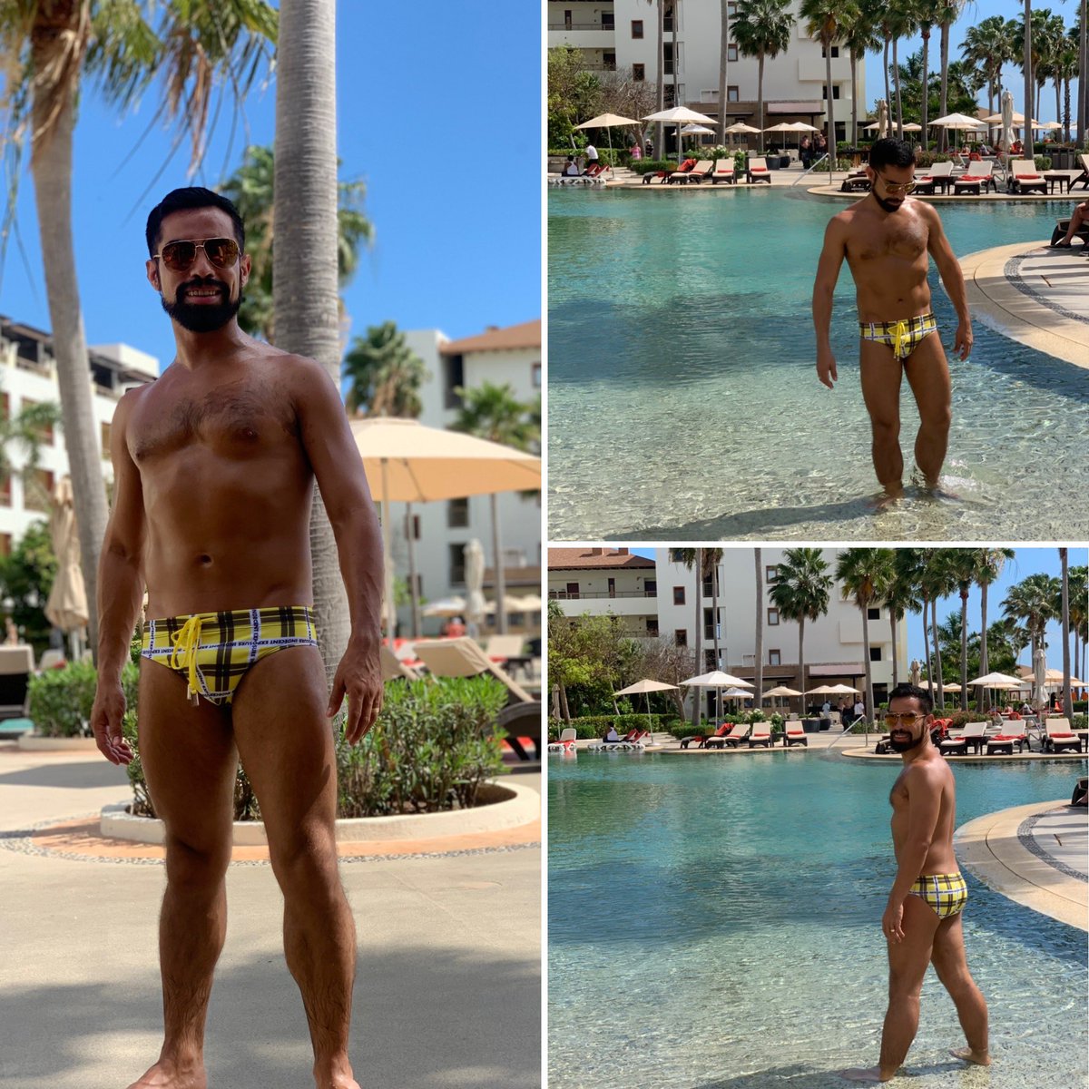 Camus_Mu's tweet photo. Solecito… #vacaciones2022 #cancun #playamujeres #speedo #getindecent @getindecent https://t.co/ch3wVDH6YF