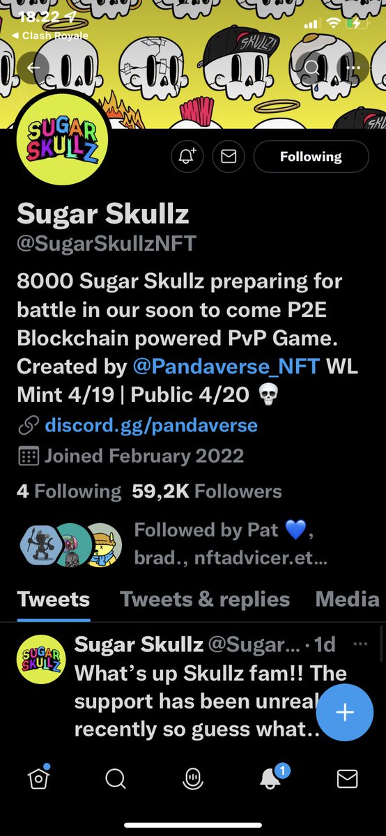 ompelukonemies0's tweet photo. @Sakrobe @BounceNewsNg @SugarSkullzNFT @headspacesnft @BallerHeadsClub @RaftNFT https://t.co/BuMjugBK57