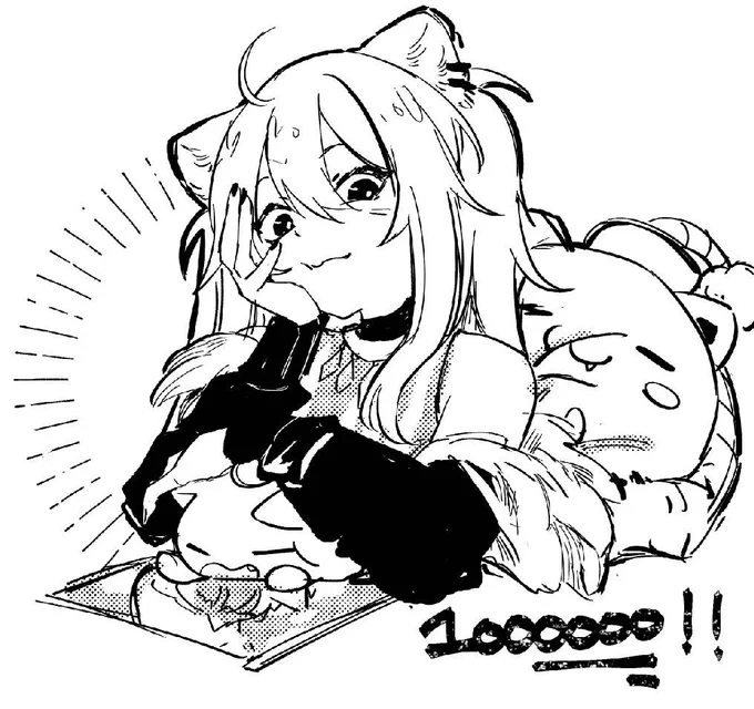 100万人記念グッズ   #ししらーと 