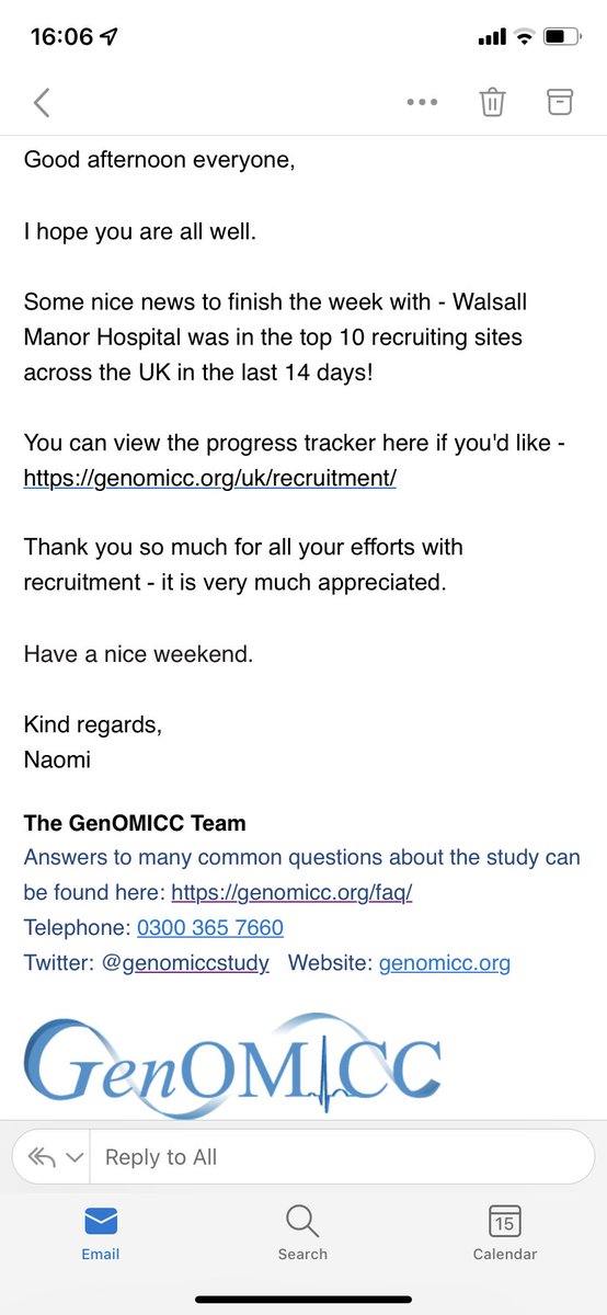 Nice little positive to end the week <a href="/ForceWalsall/">Faculty of Research and Clinical Education</a> top 10 out of 212 ICUs. Thank u <a href="/GenomiccStudy/">GenOMICC Study</a> for all ur research &amp; the end of week motivational email ☺️ <a href="/WalsallHcareNHS/">Walsall Healthcare</a> <a href="/xanamorris/">Xana Marriott</a> <a href="/dratul_garg/">Atul Garg</a> <a href="/DonnaBotfield/">Donna Marie Botfield</a> <a href="/amylouphysio/">Amy 👸🏻</a> #icurehab #research