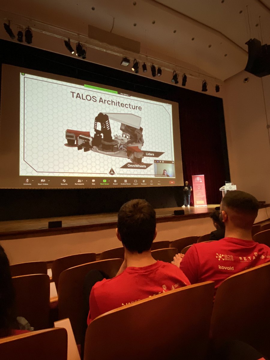 duthrobotics's tweet image. Team’s participation at @sfhmmy 13 presenting the #academic #paper of #TALOS #robot!

Do it #right. Do it #robotic! 🙌🏽
