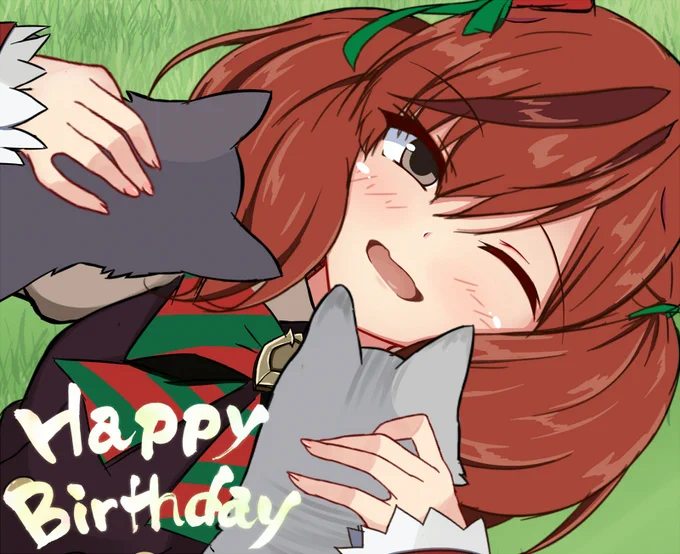 #ナイスネイチャ生誕祭2022
#ウマ娘
ネイチャおめでとー!! 