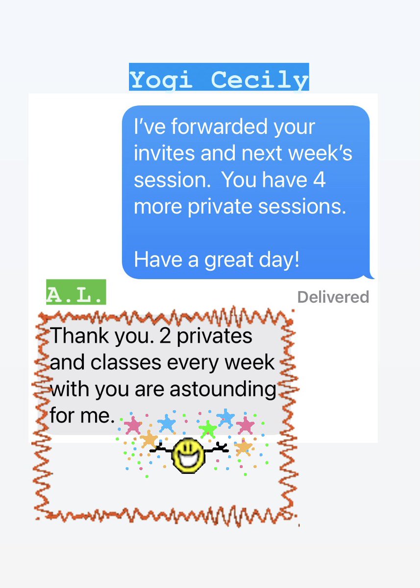 CecilyGuest's tweet photo. Online Yoga and wellness exercise is the way to go!

See below, client feedback.

We can start next week.
Go to https://t.co/uzTJN2ASOc to subscribe, register and book your online appointments. https://t.co/TLHbDQJ1G5
