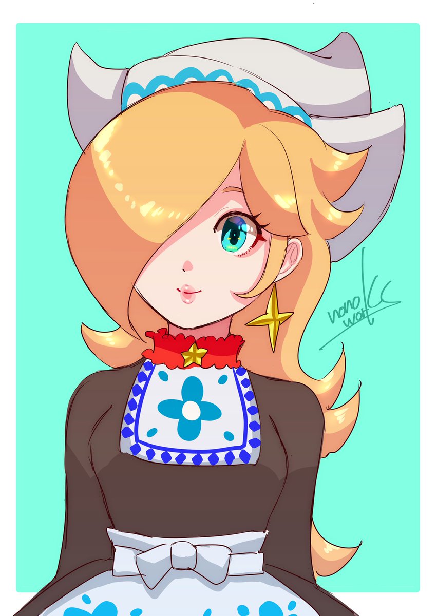 ロゼッタ(スーパーマリオ) 「#Rosalina
 Today's sketch 💫💐 」|🐥nonoのイラスト