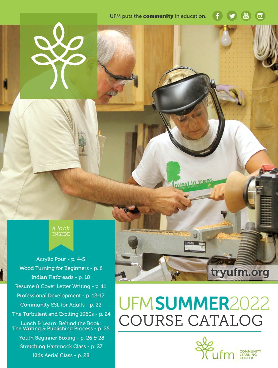 ufmclc's tweet photo. Our digital summer catalog is available now! Check out what's happening this summer --> https://t.co/AGWFnXA4NQ. Get a jump start on your summer plans and enroll now in the classes you want to take! Printed catalogs will arrive in mailboxes in early May. https://t.co/HLt4K5w007